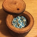 Boite d'alliances de mariage