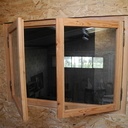 Une fenêtre pour le bureau de l'atelier