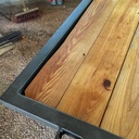 Ajustage des lames dans les cadres métalliques