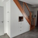 Placard sous escalier