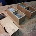 Des boîtes pour l'atelier