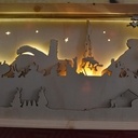 Boîte lumineuse banquet gaulois