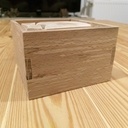 Première réalisation aux outils à main "unplugged" : une boîte