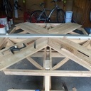 Table terrasse 8 places en acacia