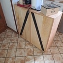 Meuble cuisine: intégration poubelles