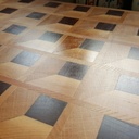 Planche à découper en bois de bout, effet CASIER