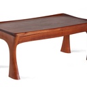 Table basse en sapelli