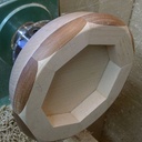 Coupelle à facettes