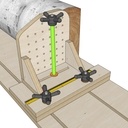 Pour Noêl... un banc pour bûcher au ruban !