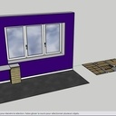 Petit meuble de bureau