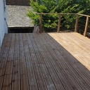 Terrasse sur pilotis