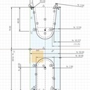 Gabarit à queues d'arondes paramétrique