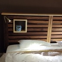 Tête de lit en Palissandre de Madagascar