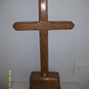 Crucifix en chene