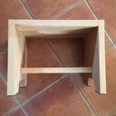 Repose-pieds en hêtre