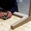 Fabrication d'une table basse en noyer