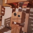 Robot caisse à lumière...