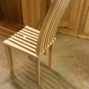 Chaise en frêne et sapin