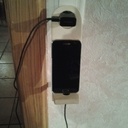 Support téléphone mural