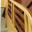 Escalier châtaignier bois exotique