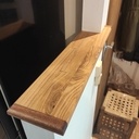 Plan de travail et tablettes cuisine