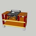 Etabli scie sous table Dewalt DWE 7492