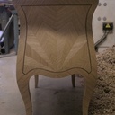 Commode régence en chêne