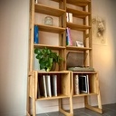 Bibliothèque mid-century