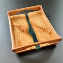 Plateau de service rivière époxy