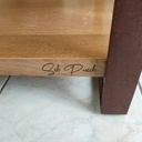 Table basse (bois métal)