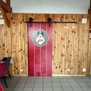 Porte de placard en marqueterie