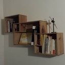 Etagère en caisses de vin