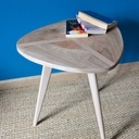 Guéridon style scandinave