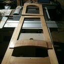 Comtoise en merisier