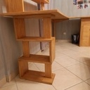 Bureau d'angle sapin