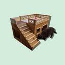 Maisonnette pour petits animaux de compagnie