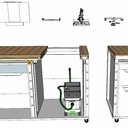 Etabli multi-fonction
