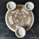 Bougeoir Pentacle