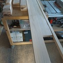 Porte Frêne et stratifié noir mat