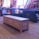 Banc-coffre a chaussures