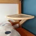 Tablettes de nuits façon charpente