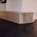 Banc de lecture avec tiroirs