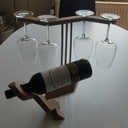 Kit porte-bouteilles/verres