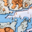 Nouvelle orientation, cartes 3D