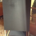 Tableau noir recto verso personnalisé avec prenons