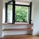 Aménagement entrée - placards et banc