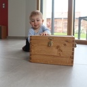 Un petit coffre pour un petit homme!