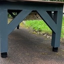 Table basse de jardin - plateau Trespa HPL