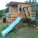 Deux cabanes pour mes petits enfants