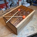 Log Drum en bois de récup